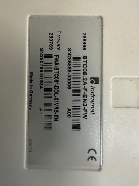 LOT OF 2 REXROTH/INDRAMAT FWA - BTC06 - DOL - 01VRS - EN TEACH PENDANT SYSTEM 200, 1 CORD - Second Life - Equipment - collection_name