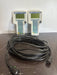LOT OF 2 REXROTH/INDRAMAT FWA - BTC06 - DOL - 01VRS - EN TEACH PENDANT SYSTEM 200, 1 CORD - Second Life - Equipment - collection_name
