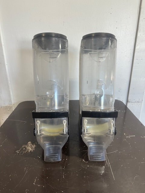 LOT OF 2 TRADE FIXTURES 618/624 COMMERCIAL BULK FOOD GRAVITY BIN DISPENSERS - Second Life - Equipment - collection_name