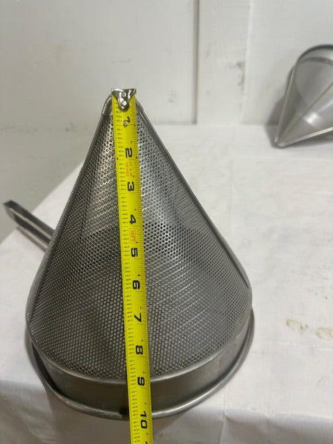 *LOT OF 2* VOLLRATH 18 - 8 STAINLESS STEEL HANDHELD STRAINERS with HANDLES - Second Life - Equipment - collection_name