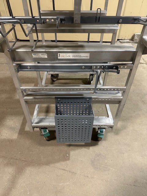 **LOT OF 2** WIN HOLT HEAVY DUTY COMMERCIAL ONLINE ORDER PICKING WORK STATION CART ON CASTERS - Bargains R Ours - #collection_name#