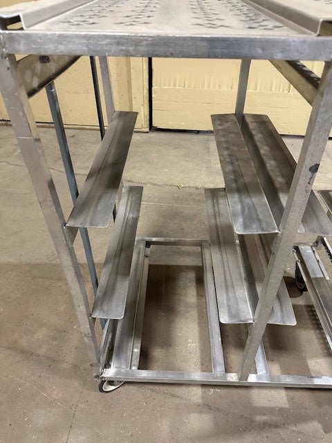 **LOT OF 2** WIN HOLT HEAVY DUTY COMMERCIAL ONLINE ORDER PICKING WORK STATION CART ON CASTERS - Bargains R Ours - #collection_name#