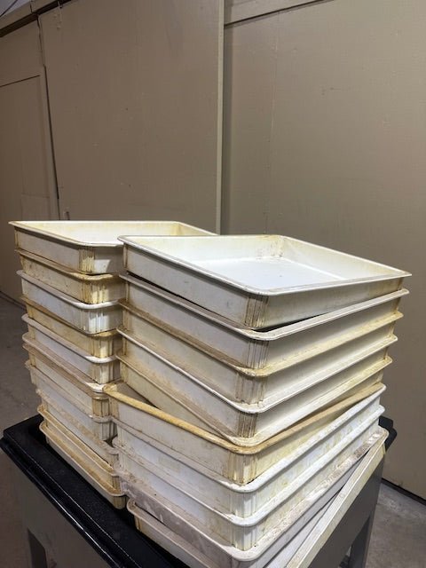 **LOT OF 20** WINCO/CHEF'S SUPREME STACK - ABLE DURABLE PROOFING PANS, 1 WITH COVER - Bargains R Ours - #collection_name#