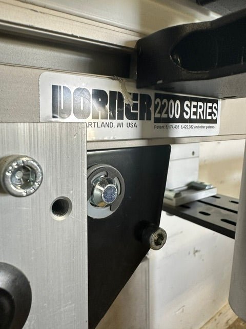 LOT OF 2*DORNER 2200 SERIES LOW PROFILE 6"35/8" Belt Conveyor, ADJUSTABLE HIGH - Second Life - Equipment - collection_name