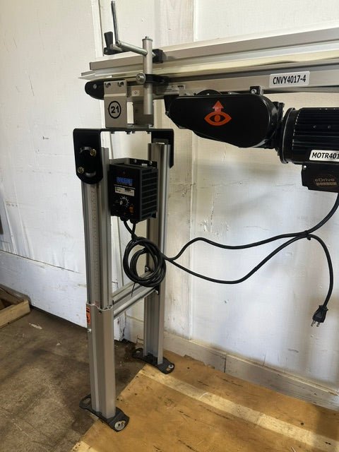 LOT OF 2*DORNER 2200 SERIES LOW PROFILE 6"35/8" Belt Conveyor, ADJUSTABLE HIGH - Second Life - Equipment - collection_name