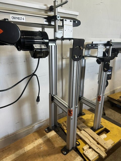 LOT OF 2*DORNER 2200 SERIES LOW PROFILE 6"35/8" Belt Conveyor, ADJUSTABLE HIGH - Second Life - Equipment - collection_name