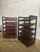 **LOT OF 2**H.D COMMERCIAL52.5"H x 31"W x 19.5"D WOODEN 5 TIERS DISPLAY STAND - Second Life - Equipment - collection_name