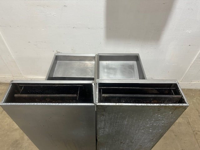LOT OF 2*PITCO MODEL 35C+ 40D N GAS COMMERCIAL DEEP FRYER ON CASTER 35 40LBS - Second Life - Equipment - collection_name