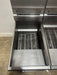 LOT OF 2*PITCO MODEL 35C+ 40D N GAS COMMERCIAL DEEP FRYER ON CASTER 35 40LBS - Second Life - Equipment - collection_name