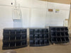 **LOT OF 3** HIGH END WOOD FINISHED 12 BINS DRY FOOD DISPLAY MERCHANDISER - Second Life - Equipment - collection_name