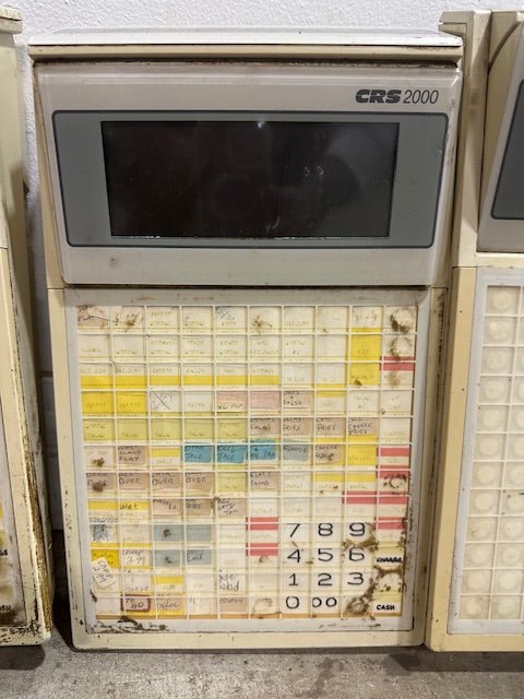 LOT OF 3 VINTAGE GREAT LAKES CRS 3000 POINT - OF - SALE TERMINALS - Second Life - Equipment - collection_name