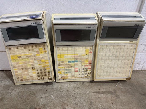 LOT OF 3 VINTAGE GREAT LAKES CRS 3000 POINT - OF - SALE TERMINALS - Second Life - Equipment - collection_name