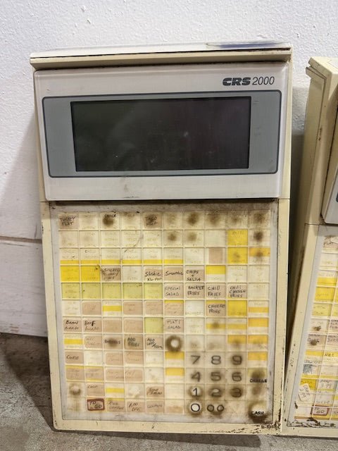 LOT OF 3 VINTAGE GREAT LAKES CRS 3000 POINT - OF - SALE TERMINALS - Second Life - Equipment - collection_name