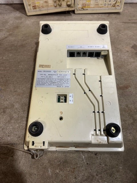 LOT OF 3 VINTAGE GREAT LAKES CRS 3000 POINT - OF - SALE TERMINALS - Second Life - Equipment - collection_name