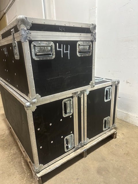 *Lot of 3* "Wilson Case" Road Case W/Foam, Roadie Music Equipment Box 21x47x24 - Second Life - Equipment - collection_name