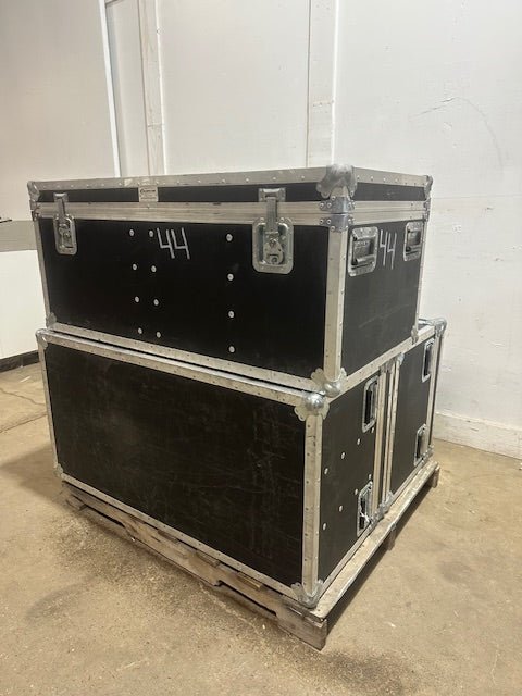 *Lot of 3* "Wilson Case" Road Case W/Foam, Roadie Music Equipment Box 21x47x24 - Second Life - Equipment - collection_name
