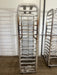 LOT OF 4 COMMERCIAL CERAMICS WHEEL BAKING SHEETS PAN RACK 4" SPACE,15 TIER RACKS - Second Life - Equipment - collection_name