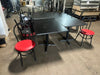 **LOT OF 4*** COMMERCIAL DINE IN TABLES AND 18 CHAIRS FOR RESTAURANT - Second Life-Equipment-collection_name