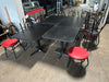 **LOT OF 4*** COMMERCIAL DINE IN TABLES AND 18 CHAIRS FOR RESTAURANT - Second Life-Equipment-collection_name
