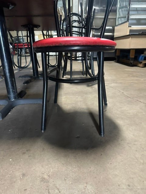 **LOT OF 4*** COMMERCIAL DINE IN TABLES AND 18 CHAIRS FOR RESTAURANT - Second Life-Equipment-collection_name