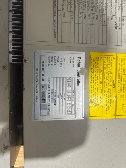 *LOT OF 4* Denso Robot Controller Model RC5 - HME4BA - BN RC5 - H4A Robotics Control - Second Life - Equipment - collection_name