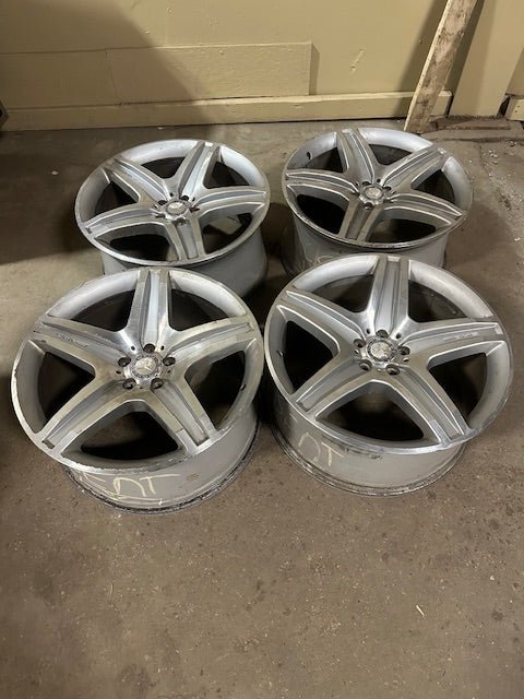 **LOT OF 4** MERCEDES BENZ RIMS CLASS 21" MODEL A164417002? - Bargains R Ours - #collection_name#