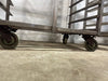 LOT OF 4 OVEN BAKING SHEETS PAN RACKS 4" SPACE, 15 TIER RACKS, CERAMIC WHEEL - Second Life - Equipment - collection_name