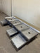 ***LOT OF 4*** STAINLESS STEEL GREASE CATCHER PANS ON DOLLY WITH SLIDE OUT PLATFORM DRAWER PANS ON 5" CASTERS - Bargains R Ours - #collection_name#