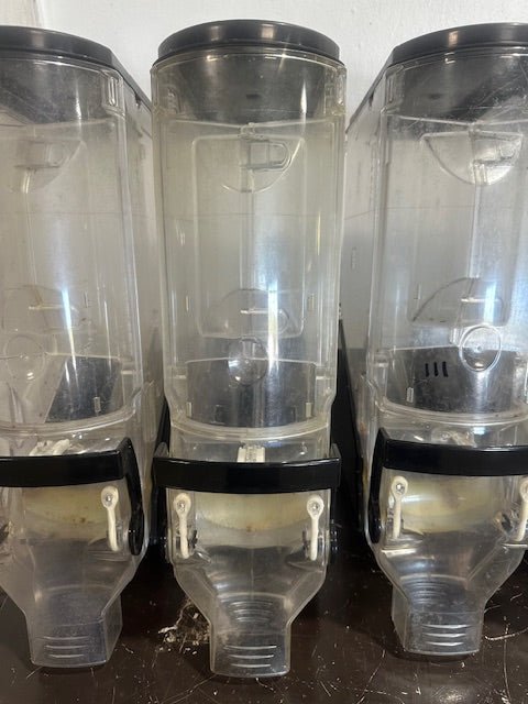 LOT OF 5 TRADE FIXTURES 618/624 COMMERCIAL BULK FOOD GRAVITY BIN DISPENSERS - Second Life - Equipment - collection_name