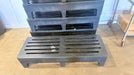 LOT OF 6 POLY MIGHT HEAVY DUTY 59"W x 22"D x 12"H COMMERCIAL DUNNAGE RACKS, 1750 LBS CAPACITY - Second Life - Equipment - collection_name