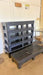 LOT OF 6 POLY MIGHT HEAVY DUTY 59"W x 22"D x 12"H COMMERCIAL DUNNAGE RACKS, 1750 LBS CAPACITY - Second Life - Equipment - collection_name