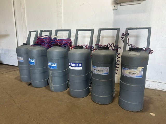 ***LOT OF 6**** Portable Chemical Foamer System Tank Cleaning Sanitizing Unit - Second Life-Equipment-collection_name