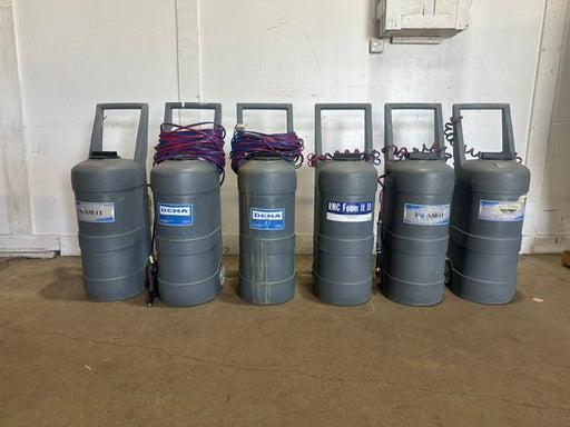 ***LOT OF 6**** Portable Chemical Foamer System Tank Cleaning Sanitizing Unit - Second Life-Equipment-collection_name