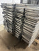 LOT OF 61*UNEX SPAN TRACK 9.5"x89"GRAVITY ROLLER FLOW RACK CONVEYOR W/63 ADAPTERS - Second Life - Equipment - collection_name