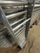 LOT OF 61*UNEX SPAN TRACK 9.5"x89"GRAVITY ROLLER FLOW RACK CONVEYOR W/63 ADAPTERS - Second Life - Equipment - collection_name