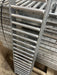 LOT OF 61*UNEX SPAN TRACK 9.5"x89"GRAVITY ROLLER FLOW RACK CONVEYOR W/63 ADAPTERS - Second Life - Equipment - collection_name