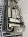 LOT OF 61*UNEX SPAN TRACK 9.5"x89"GRAVITY ROLLER FLOW RACK CONVEYOR W/63 ADAPTERS - Second Life - Equipment - collection_name