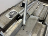 LOT OF 61*UNEX SPAN TRACK 9.5"x89"GRAVITY ROLLER FLOW RACK CONVEYOR W/63 ADAPTERS - Second Life - Equipment - collection_name