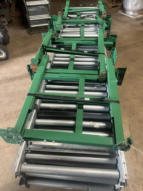 *LOT OF 8* 24"W x 120"L (EACH) INDUSTRIAL HD ROLLER CONVEYORS w/ ATTACHABLE LEGS - Second Life-Equipment-collection_name