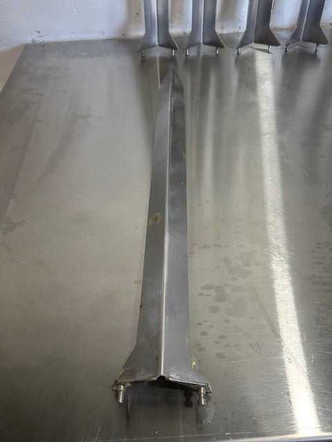 LOT OF 8** "V" SPITS FOR BKI MODEL VG - 7, VGG8 ROTISSERIE CHICKEN OVEN - Second Life - Equipment - collection_name