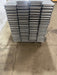 LOT OF 82*UNEX SPAN TRACK 9.5"x90"GRAVITY ROLLER FLOW RACK CONVEYOR W/68 CONNECTION ADAPTERS - Second Life - Equipment - collection_name