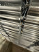 LOT OF 82*UNEX SPAN TRACK 9.5"x90"GRAVITY ROLLER FLOW RACK CONVEYOR W/68 CONNECTION ADAPTERS - Second Life - Equipment - collection_name