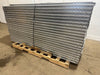 LOT OF 82*UNEX SPAN TRACK 9.5"x90"GRAVITY ROLLER FLOW RACK CONVEYOR W/68 CONNECTION ADAPTERS - Second Life - Equipment - collection_name