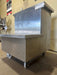 LOW TEMP STAINLESS STEEL 2 STEP WORK COUNTER STATION ON CASTERS - Bargains R Ours - #collection_name#