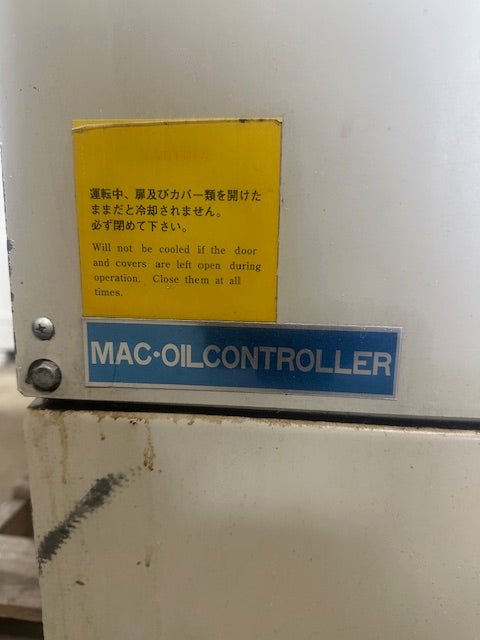 "MAC COOLING UNIT MAC - 150BSCT - FR - DP - OKE" CHILLER UNIT OIL TEMPERATURE CONTROL - Second Life - Equipment - collection_name