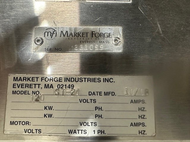 MARKET FORGE ST - 24 SELF CONTAINED NATURAL GAS 24 PAN CONVECTION STEAMER - Second Life - Equipment - collection_name