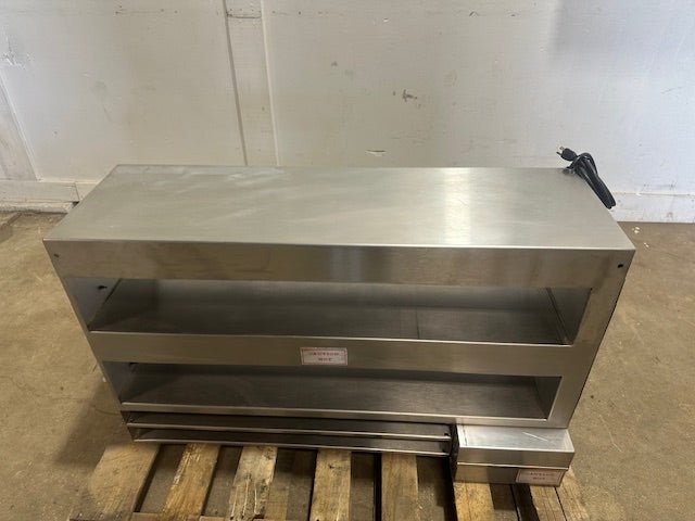 "MARSHALL"H.D COMMERCIAL COUNTERTOP 3 SHELF HEATED HOT FOOD WARMER MERCHANDISER - Second Life - Equipment - collection_name
