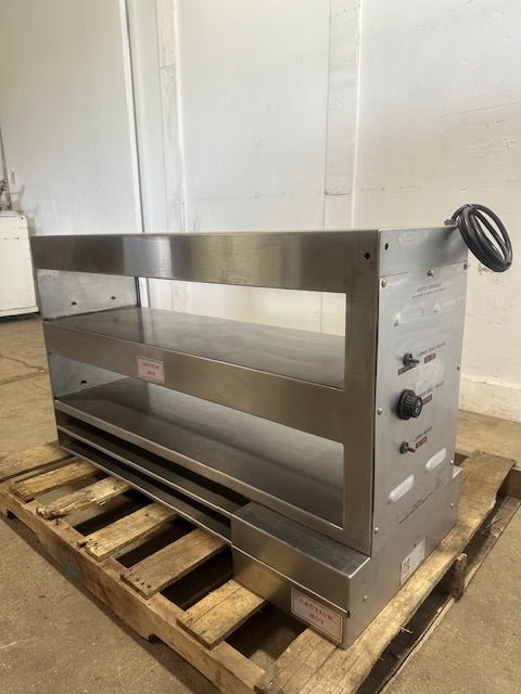 "MARSHALL"H.D COMMERCIAL COUNTERTOP 3 SHELF HEATED HOT FOOD WARMER MERCHANDISER - Second Life - Equipment - collection_name