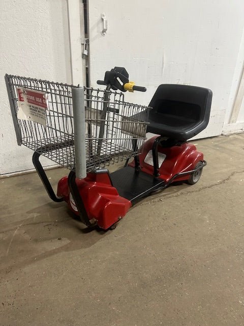 "MART CART 280 - 9563" HANDICAP/SHOPPING CART RECHARABLE 800LB MAX W/ *NEW BATTERY - Second Life - Equipment - collection_name