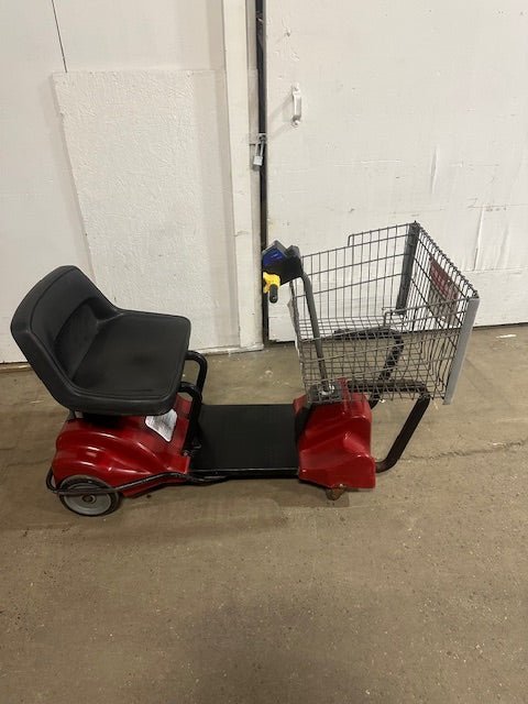 "MART CART 280 - 9563" HANDICAP/SHOPPING CART RECHARABLE 800LB MAX W/ *NEW BATTERY - Second Life - Equipment - collection_name